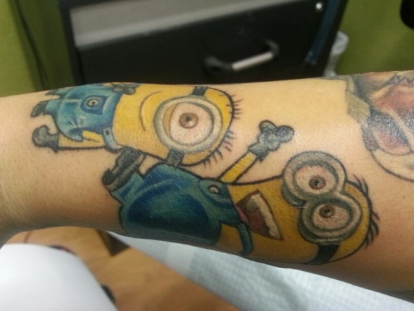 Tatuagens dos Minions de Meu Malvado Favorito 04