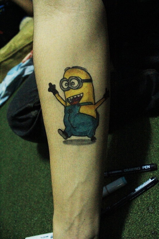 Tatuagens dos Minions de Meu Malvado Favorito 12