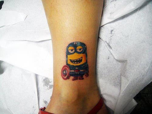 Tatuagens dos Minions de Meu Malvado Favorito 22