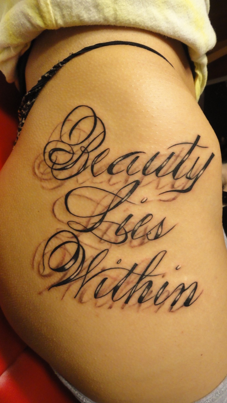 50 fotos de Tatuagem escrita para se inspirar