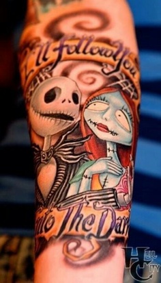 Tatuagens de O Estranho Mundo de Jack - Nightmare Before Christimas Tattoo 03