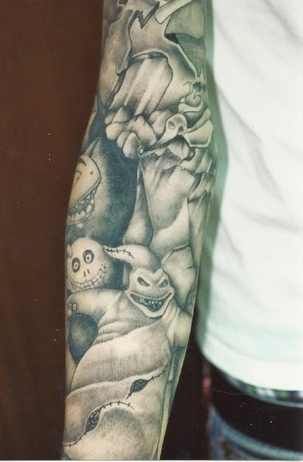 Tatuagens de O Estranho Mundo de Jack - Nightmare Before Christimas Tattoo 05