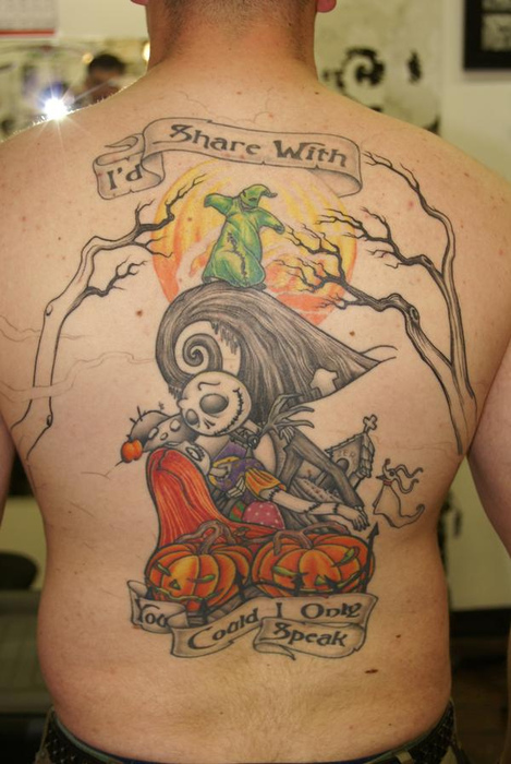 Tatuagens de O Estranho Mundo de Jack - Nightmare Before Christimas Tattoo 06