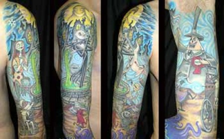 Tatuagens de O Estranho Mundo de Jack - Nightmare Before Christimas Tattoo 09