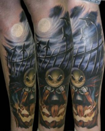 Tatuagens de O Estranho Mundo de Jack - Nightmare Before Christimas Tattoo 15