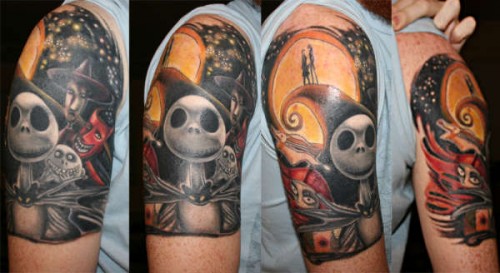 Tatuagens de O Estranho Mundo de Jack - Nightmare Before Christimas Tattoo 16