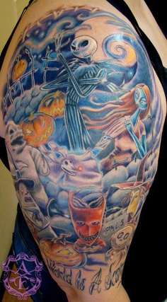 Tatuagens de O Estranho Mundo de Jack - Nightmare Before Christimas Tattoo 18