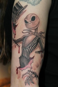 Tatuagens de O Estranho Mundo de Jack - Nightmare Before Christimas Tattoo 20