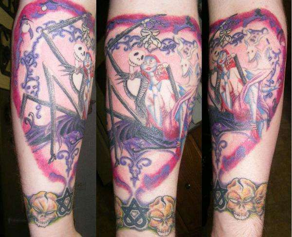 Tatuagens de O Estranho Mundo de Jack - Nightmare Before Christimas Tattoo 22