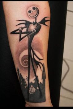 Tatuagens de O Estranho Mundo de Jack - Nightmare Before Christimas Tattoo 24