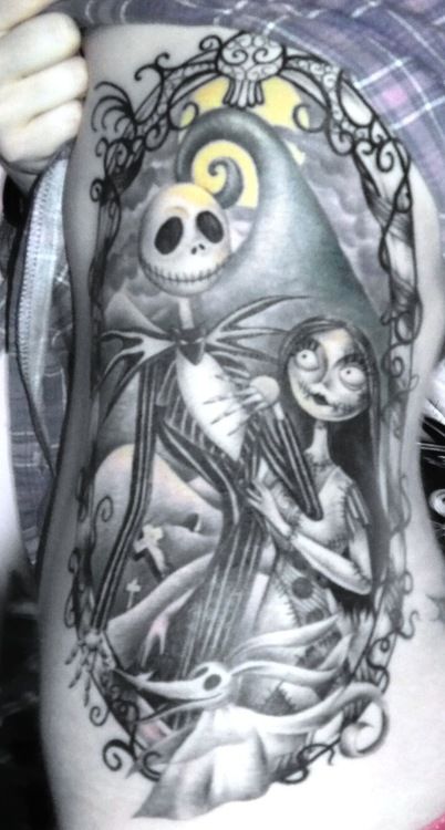 Tatuagens de O Estranho Mundo de Jack - Nightmare Before Christimas Tattoo 28