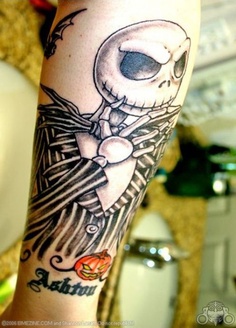 Tatuagens de O Estranho Mundo de Jack - Nightmare Before Christimas Tattoo 31