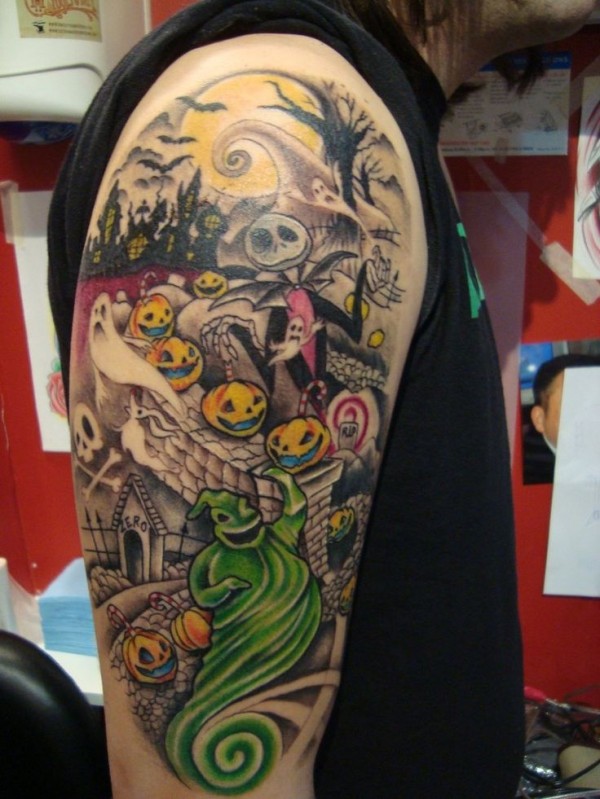 Tatuagens de O Estranho Mundo de Jack - Nightmare Before Christimas Tattoo 32