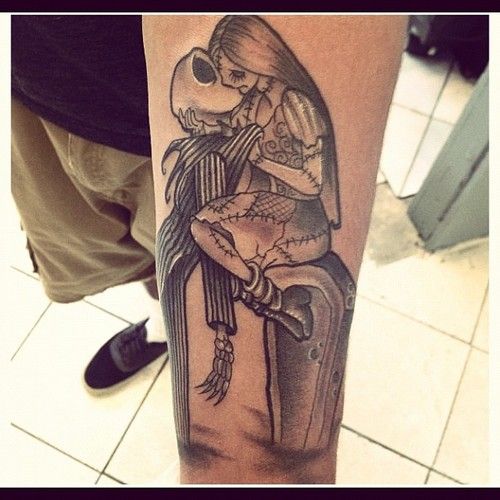 Tatuagens de O Estranho Mundo de Jack - Nightmare Before Christimas Tattoo 35