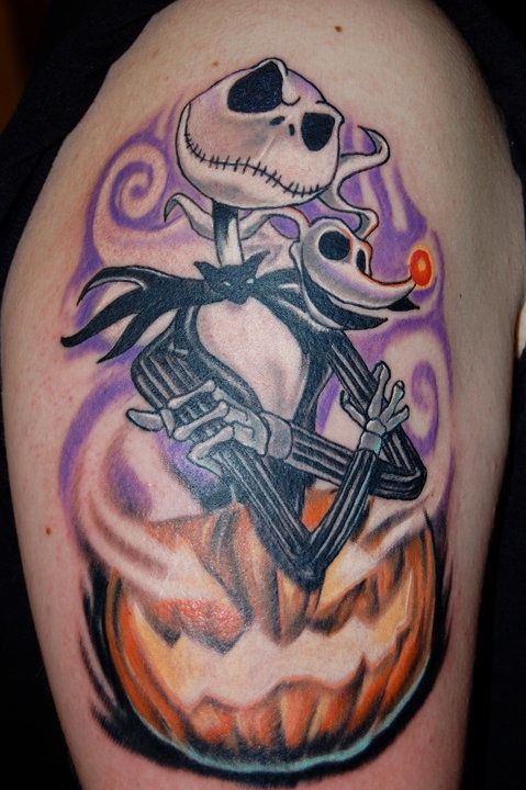 Tatuagens de O Estranho Mundo de Jack - Nightmare Before Christimas Tattoo 36