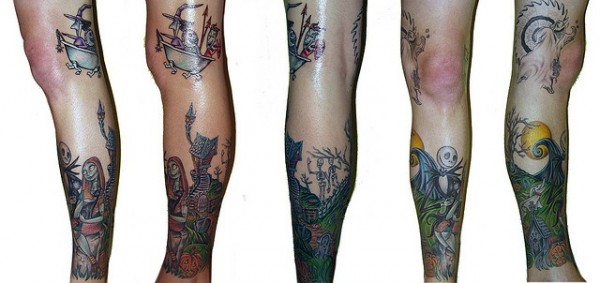 Tatuagens de O Estranho Mundo de Jack - Nightmare Before Christimas Tattoo 38