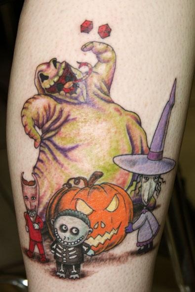 Tatuagens de O Estranho Mundo de Jack - Nightmare Before Christimas Tattoo 39