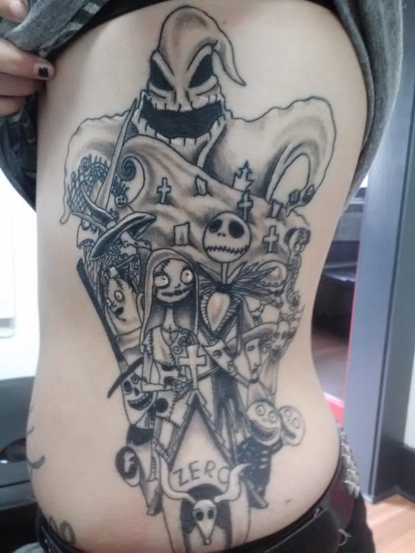 Tatuagens de O Estranho Mundo de Jack - Nightmare Before Christimas Tattoo 40