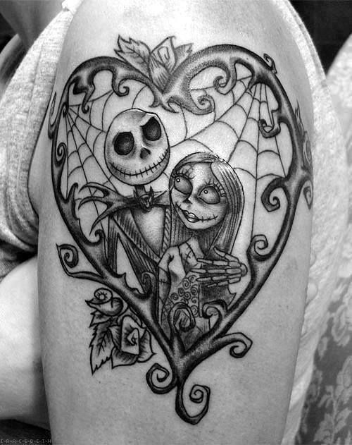 Tatuagens de O Estranho Mundo de Jack - Nightmare Before Christimas Tattoo 43
