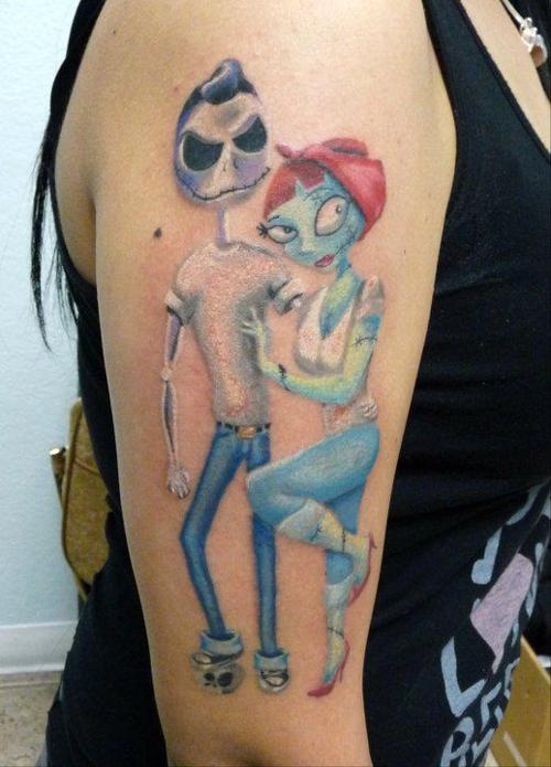 Tatuagens de O Estranho Mundo de Jack - Nightmare Before Christimas Tattoo 45