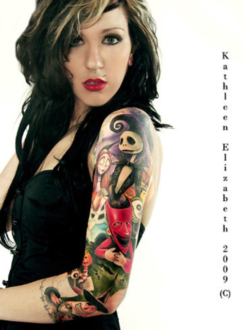Tatuagens de O Estranho Mundo de Jack - Nightmare Before Christimas Tattoo 46