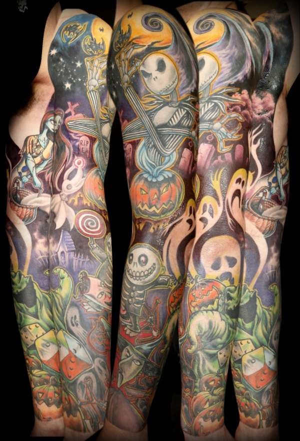 Tatuagens de O Estranho Mundo de Jack - Nightmare Before Christimas Tattoo 47