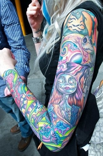 Tatuagens de O Estranho Mundo de Jack - Nightmare Before Christimas Tattoo 50