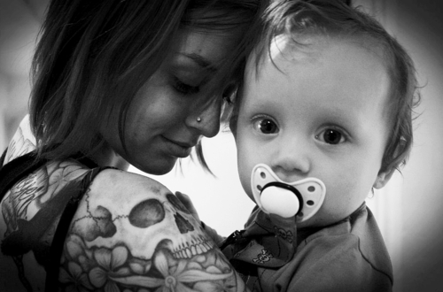 Pais e maes tatuados - Tattooed Parents 01