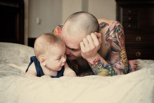 Pais e maes tatuados - Tattooed Parents 08