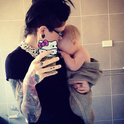 Pais e maes tatuados - Tattooed Parents 10