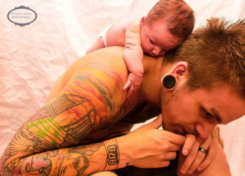 Pais e maes tatuados - Tattooed Parents 13