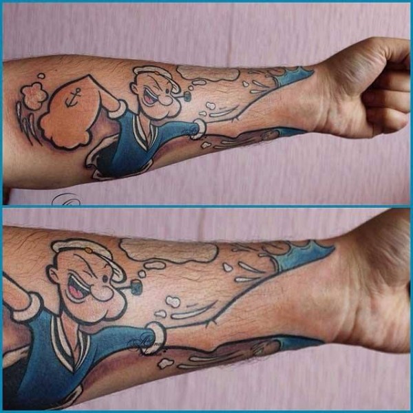Tatuagens criativas nos braços 01
