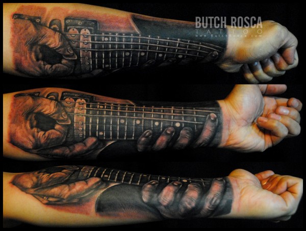 Tatuagens criativas nos braços 10