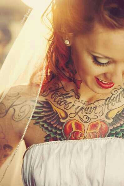 Fotos de Noivas Tatuadas 08