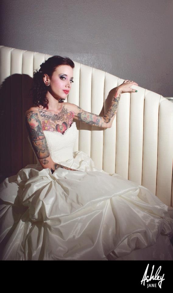 Fotos de Noivas Tatuadas 21