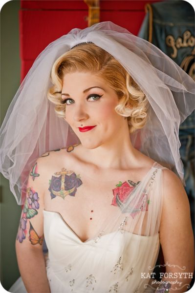 Fotos de Noivas Tatuadas 23