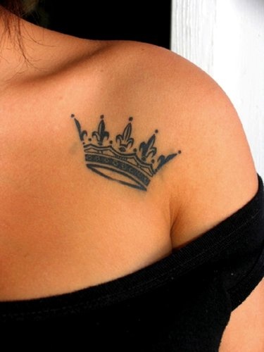 Tatuagem de coroa 08