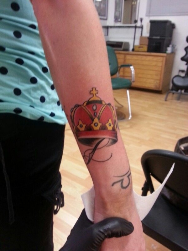 Tatuagem de coroa 13