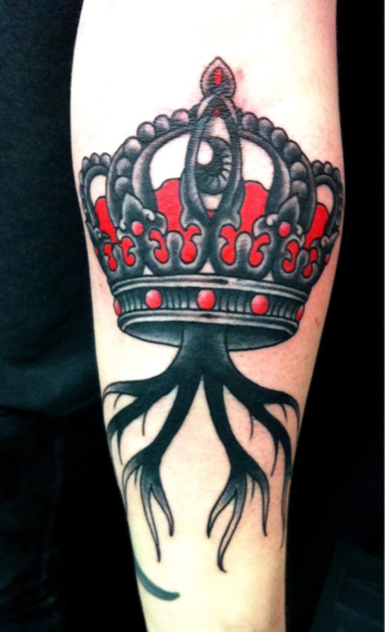 Tatuagem de coroa 16