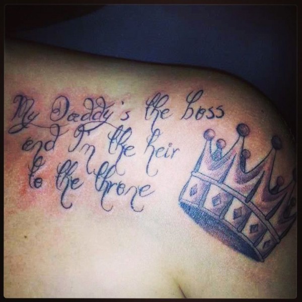 Tatuagem de coroa 26