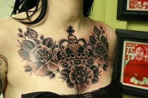 Tatuagem de coroa 41
