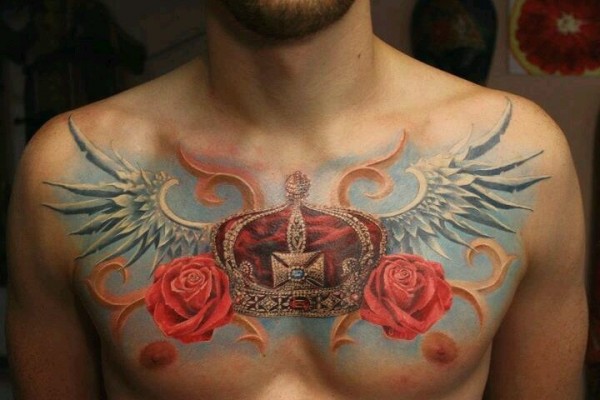 Tatuagem de coroa 44