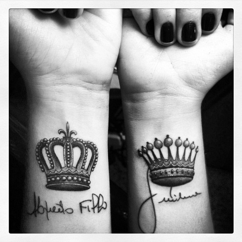Tatuagem de coroa 55