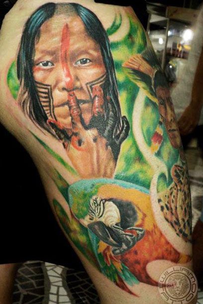 Tatuagens de Indio - Tatuagens de India 07