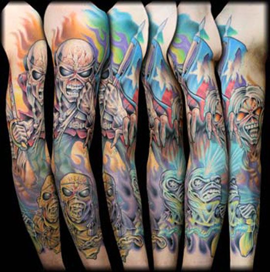 Tatuagens do Eddie do Iron Maiden 15