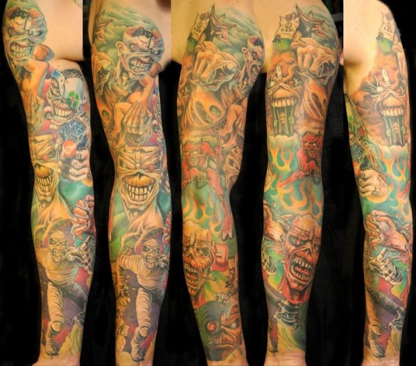 Tatuagens do Eddie do Iron Maiden 16