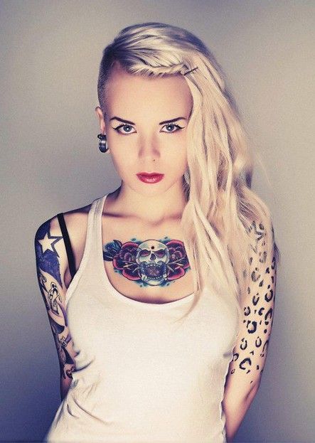 Mulheres tatuadas para casar 46