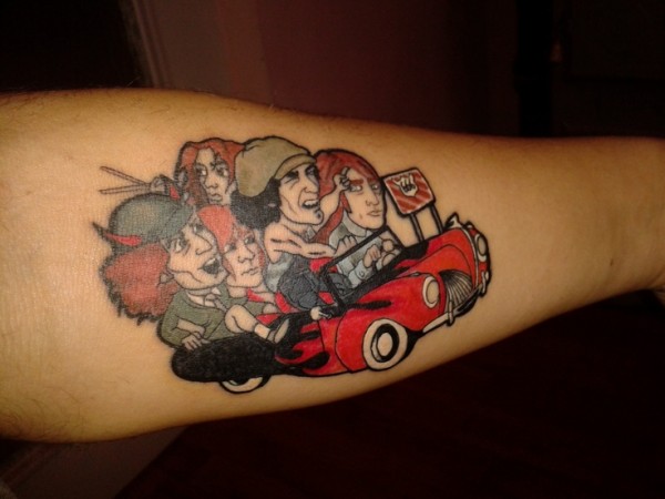 Tatuagens da banda ACDC 10