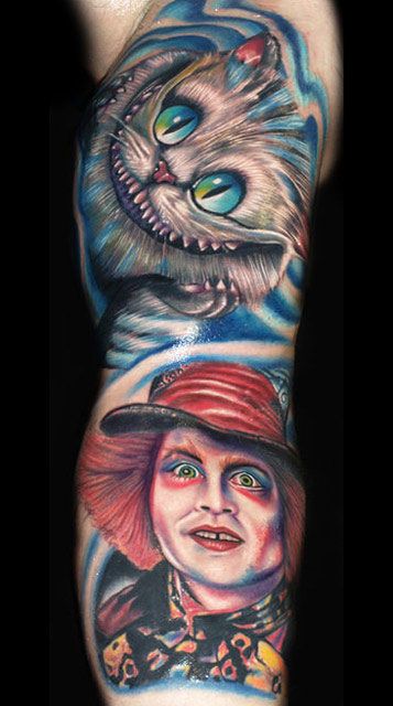 Tatuagens de Alice no Pais das Maravilhas 14