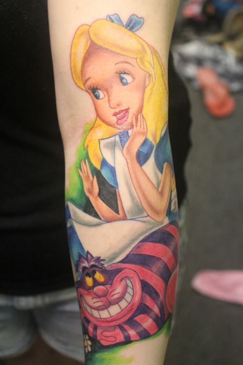 Tatuagens de Alice no Pais das Maravilhas 24